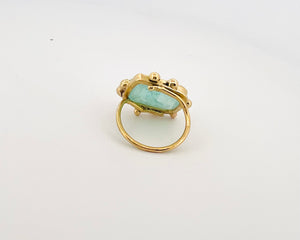 Aqua love ring