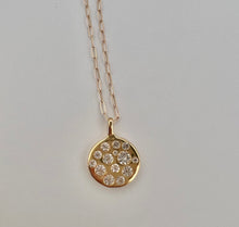 Load image into Gallery viewer, Topaz Coin Necklace