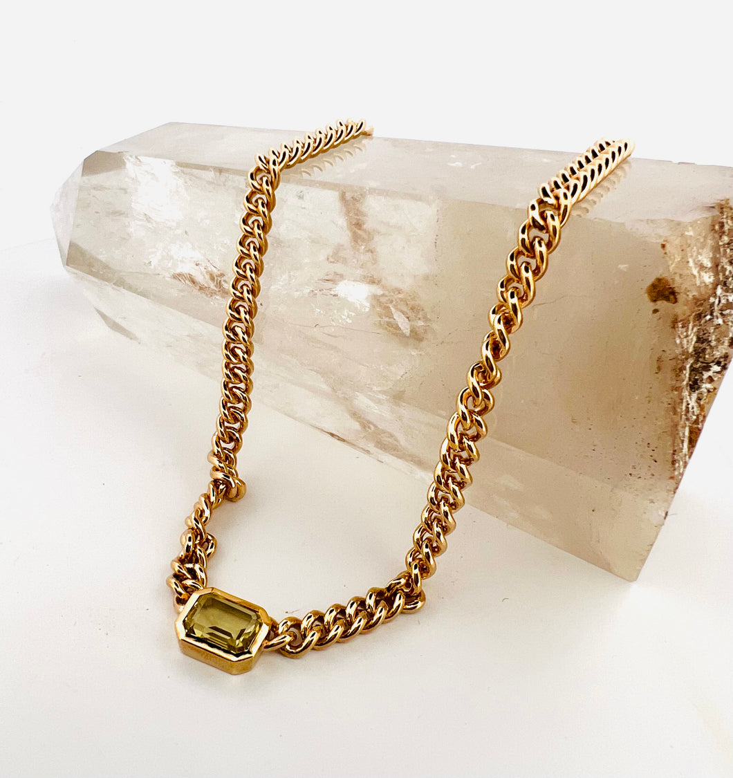 Chunky citrine