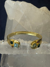 Load image into Gallery viewer, Multi stone love cuff