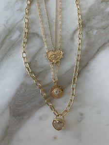 Topaz Eye Necklace