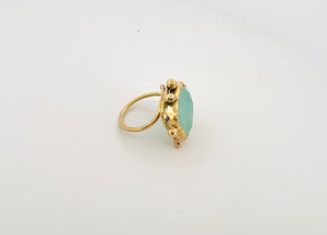 Aqua love ring