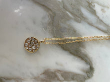 Load image into Gallery viewer, Topaz Coin Necklace