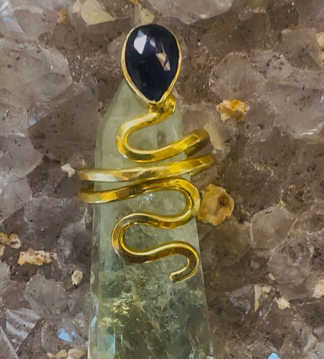 Blue snake