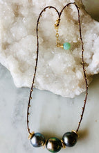 Load image into Gallery viewer, Large Tahitian Pearl Necklace