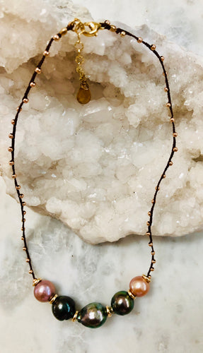 Edison & Tahitian Pearl Necklace