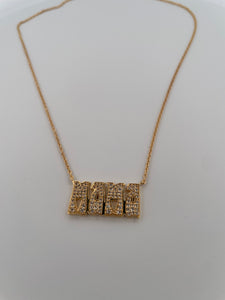 MAMA Topaz Necklace